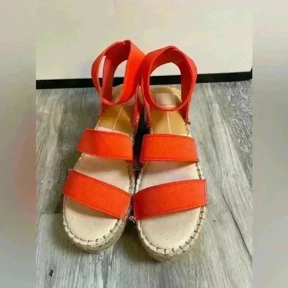 DOLCE VITA Lury Espadrille Wedge Strappy Sandal 9.5 - Picture 5 of 12